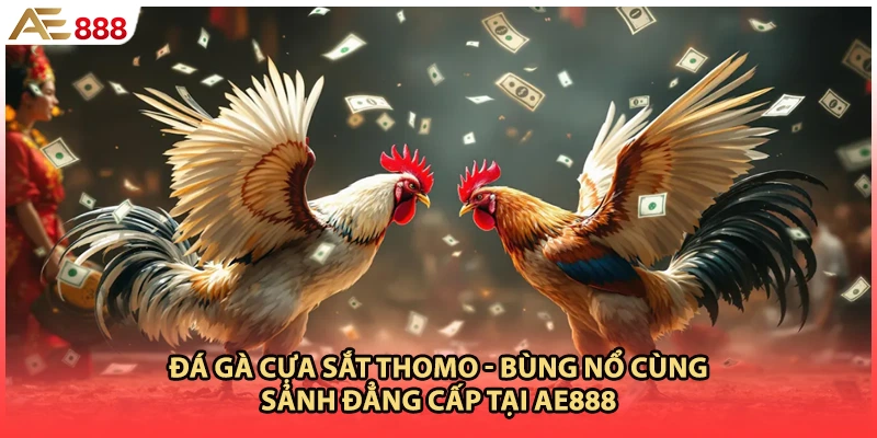 Đá Gà Cựa Sắt Thomo - Bùng Nổ Cùng Sảnh Đẳng Cấp Tại AE888